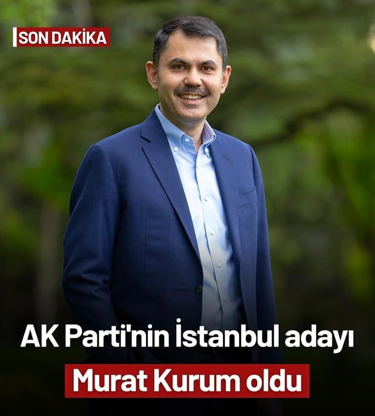AK PARTİ İSTANBUL ADAYI BELLİ OLDU 