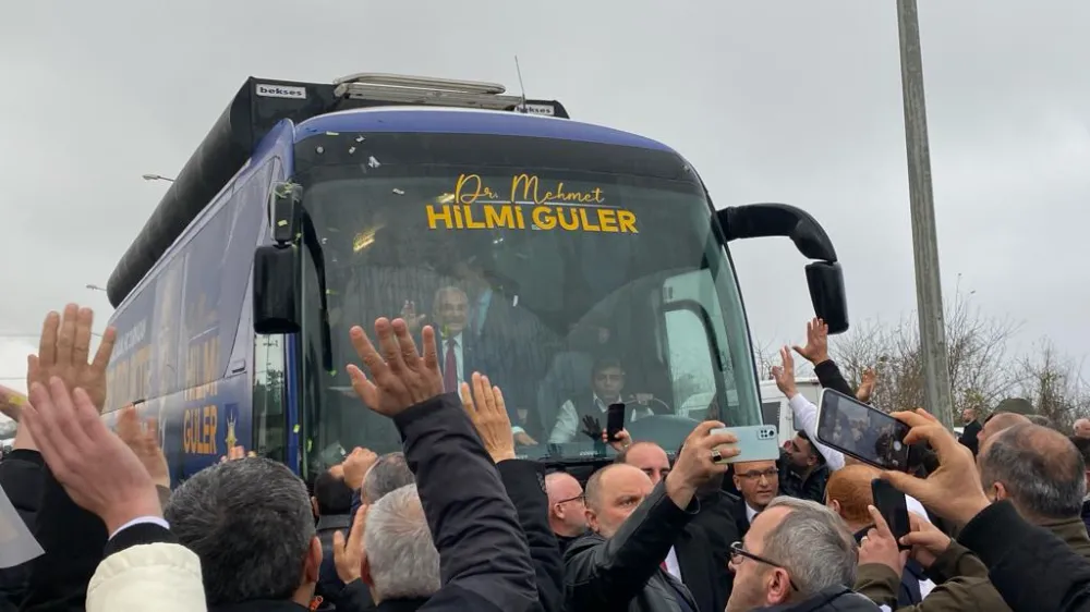 BAŞKAN GÜLER’E COŞKULU KARŞILAMA