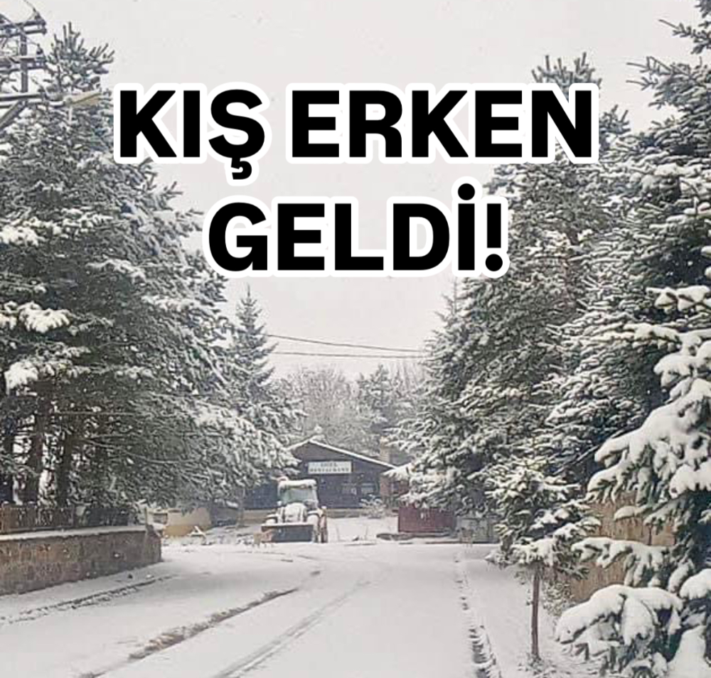 ORDU’DA KIŞ ERKEN GELDİ! 