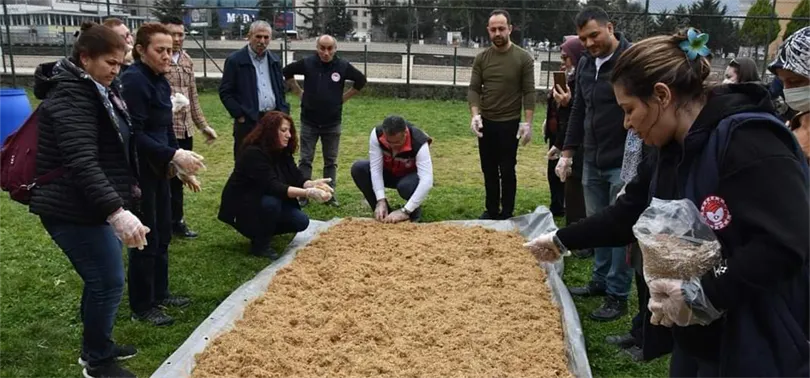 MANTAR YETİŞTİRMEK İÇİN KURS VERİLDİ