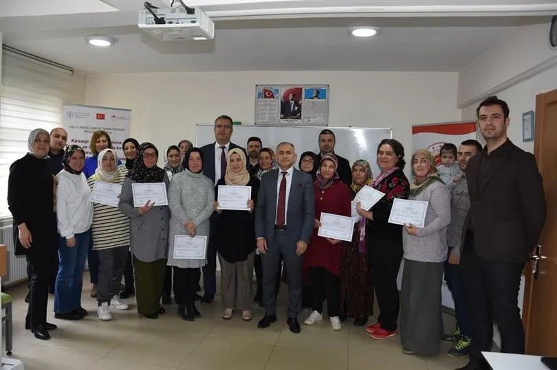 KADIN ÜRETİCİLERE EĞİTİM VERİLDİ